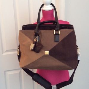 Diane Von Furstenburg overnight bag